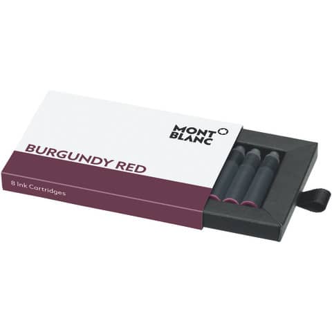 Montblanc® - Tintenpatrone - 8 Stück, burgundy red
