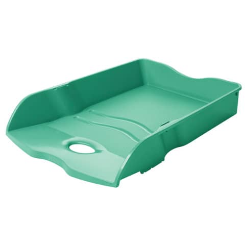 HAN - Briefablage LOOP - A4/C4, stapelbar, nestbar, jade grün Pastell