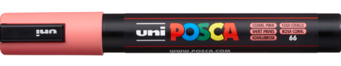 Posca - Acryl-Farbmarker - PC - Korallenrosa
