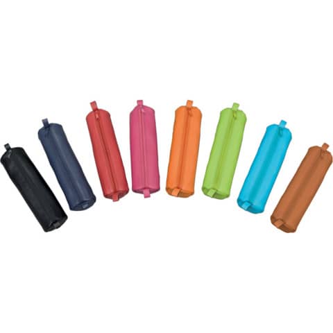 Alassio® - Schlamperrolle - Leder, rot