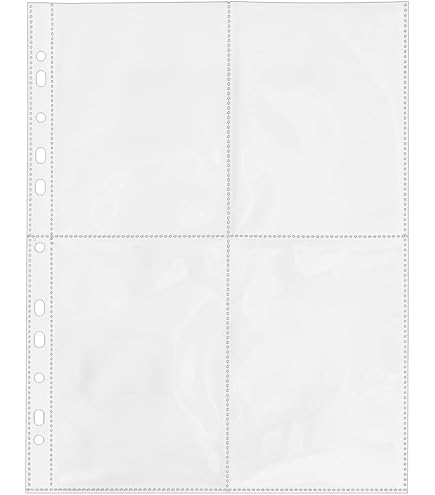 Sammelhülle - A4-PP-hoch 4xA6