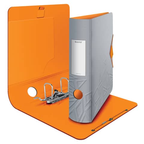 Leitz - 1116 Qualitäts-Ordner Urban Chic - PP, A4, breit, dunkelgrau