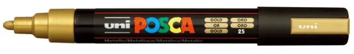 Posca - Acryl-Farbmarker - PC - Gold