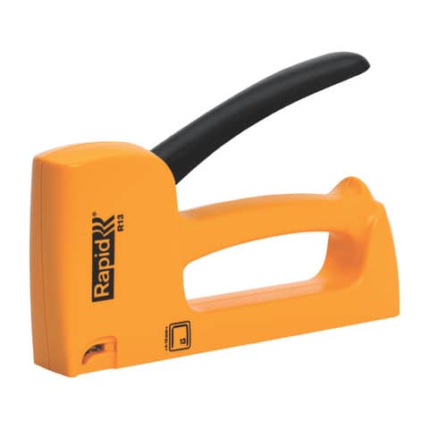 Rapid® - Handtacker R13, Kunststoff, gelb