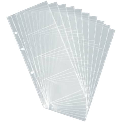 Durable - Visitenkartenhülle für VISIFIX®, für 80 Karten 90x57mm, 134x284mm , transparent, 10 Hüllen
