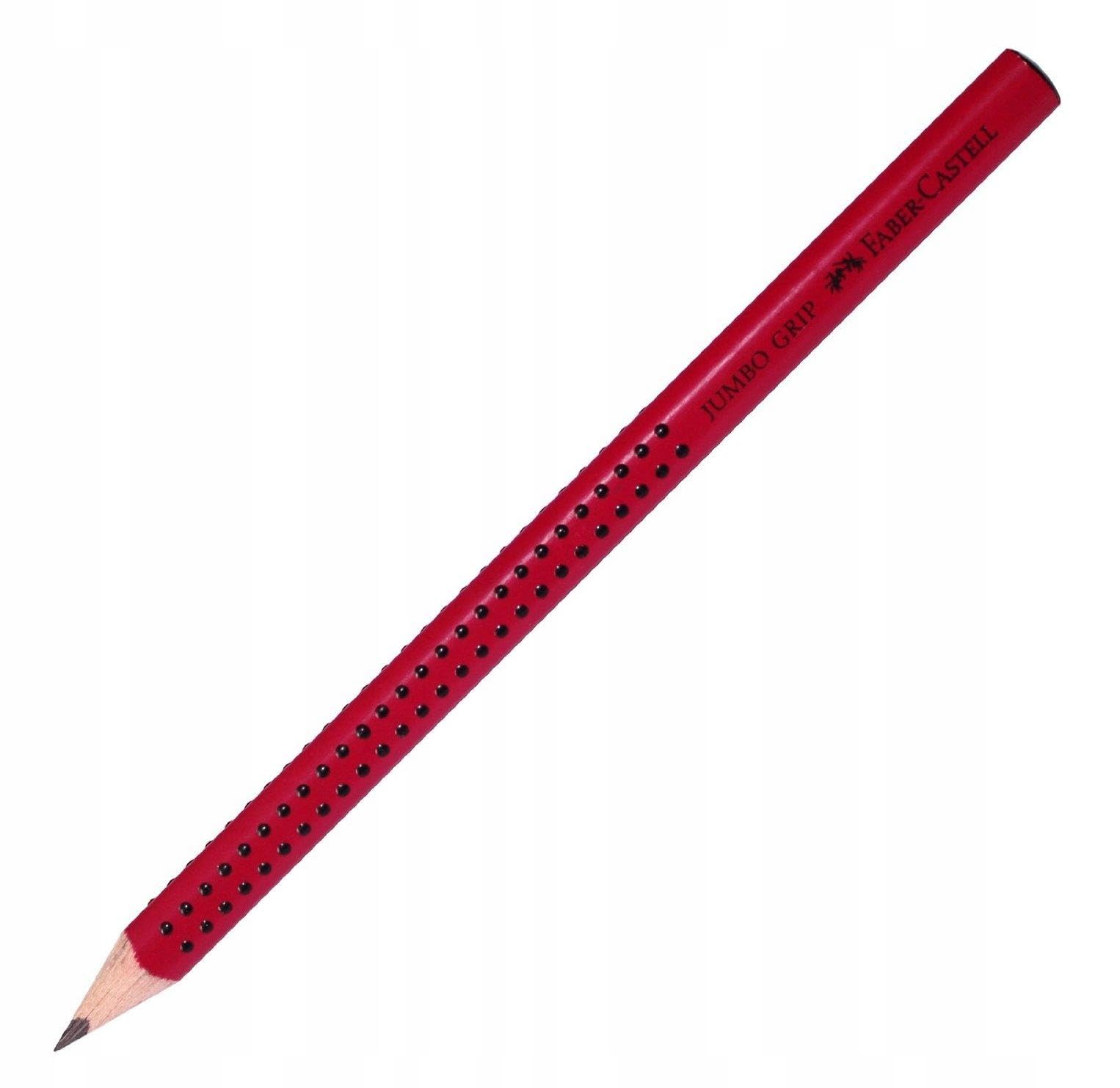 Faber-Castell - Bleistift Jumbo-Grip rot