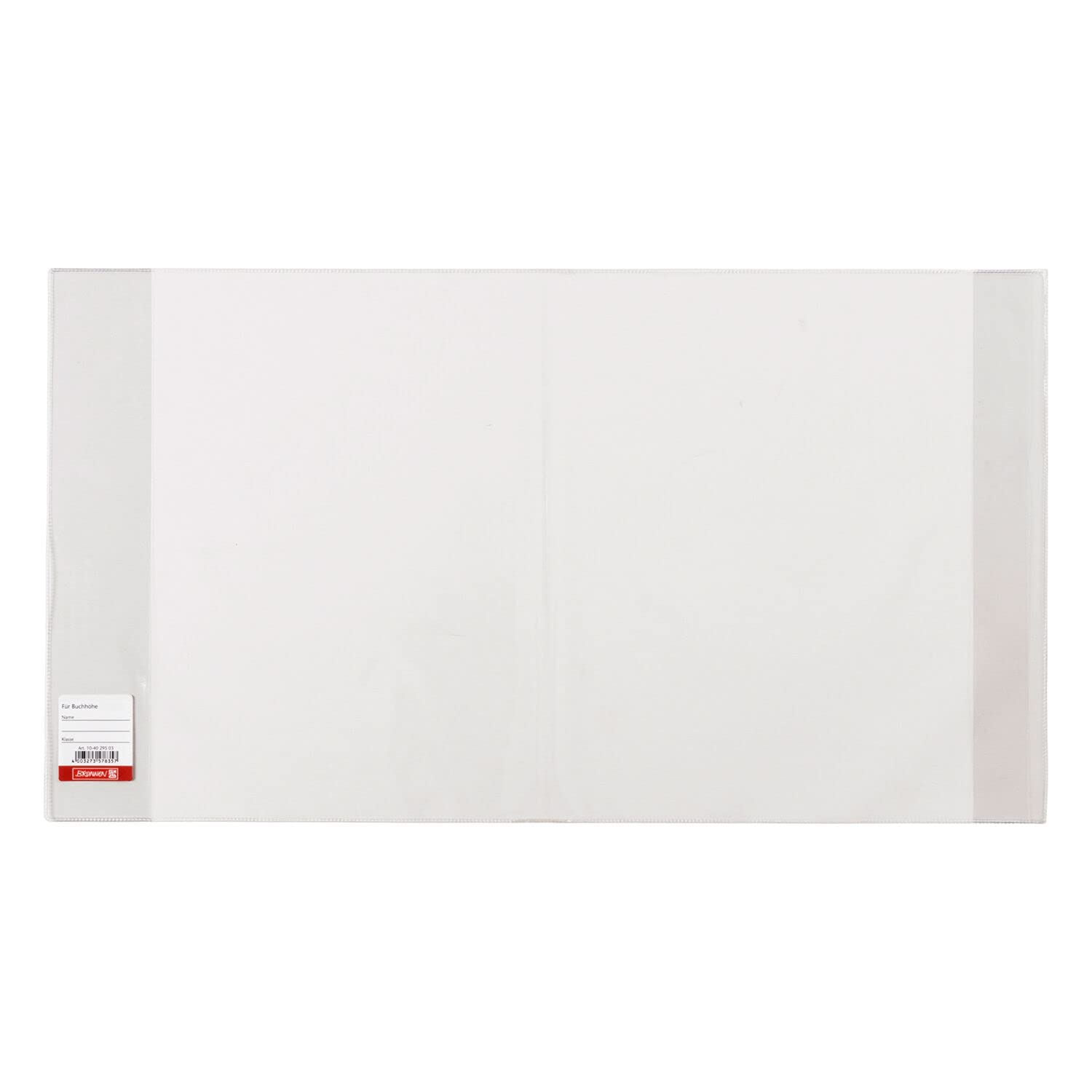 Brunnen -  Buchschoner  240x445mm klar mit Adressfeld