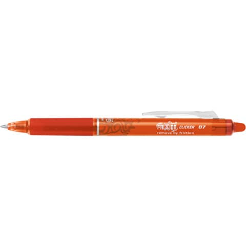 Pilot - Tintenroller FriXion Clicker - 0,4 mm, orange, radierbar