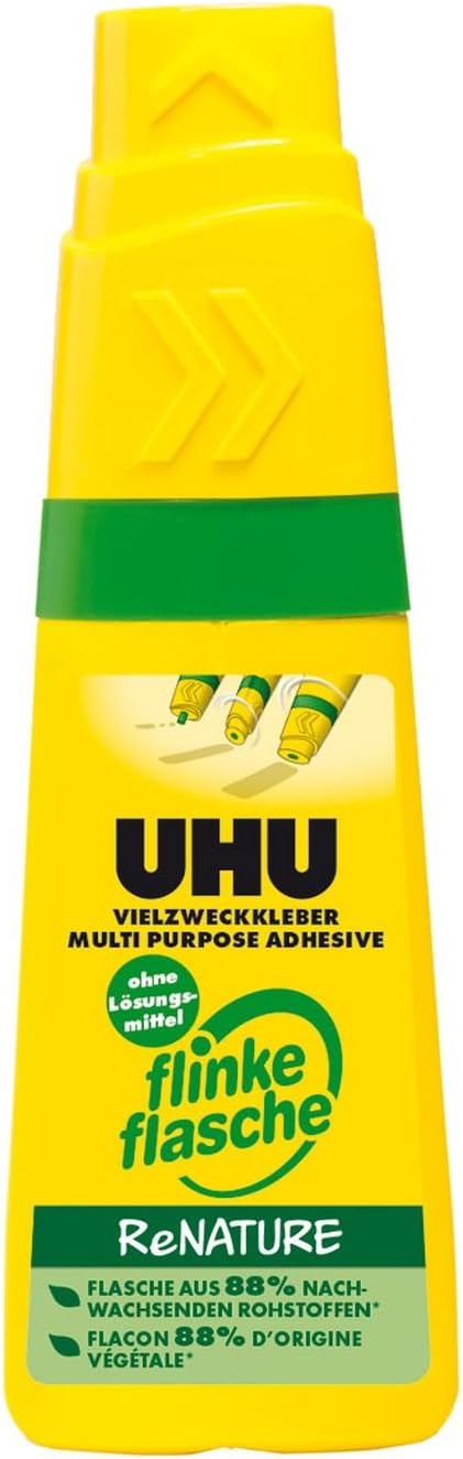 Uhu - Klebstoff - Flinke Flasche - 40g - ohne Lösungsmittel 