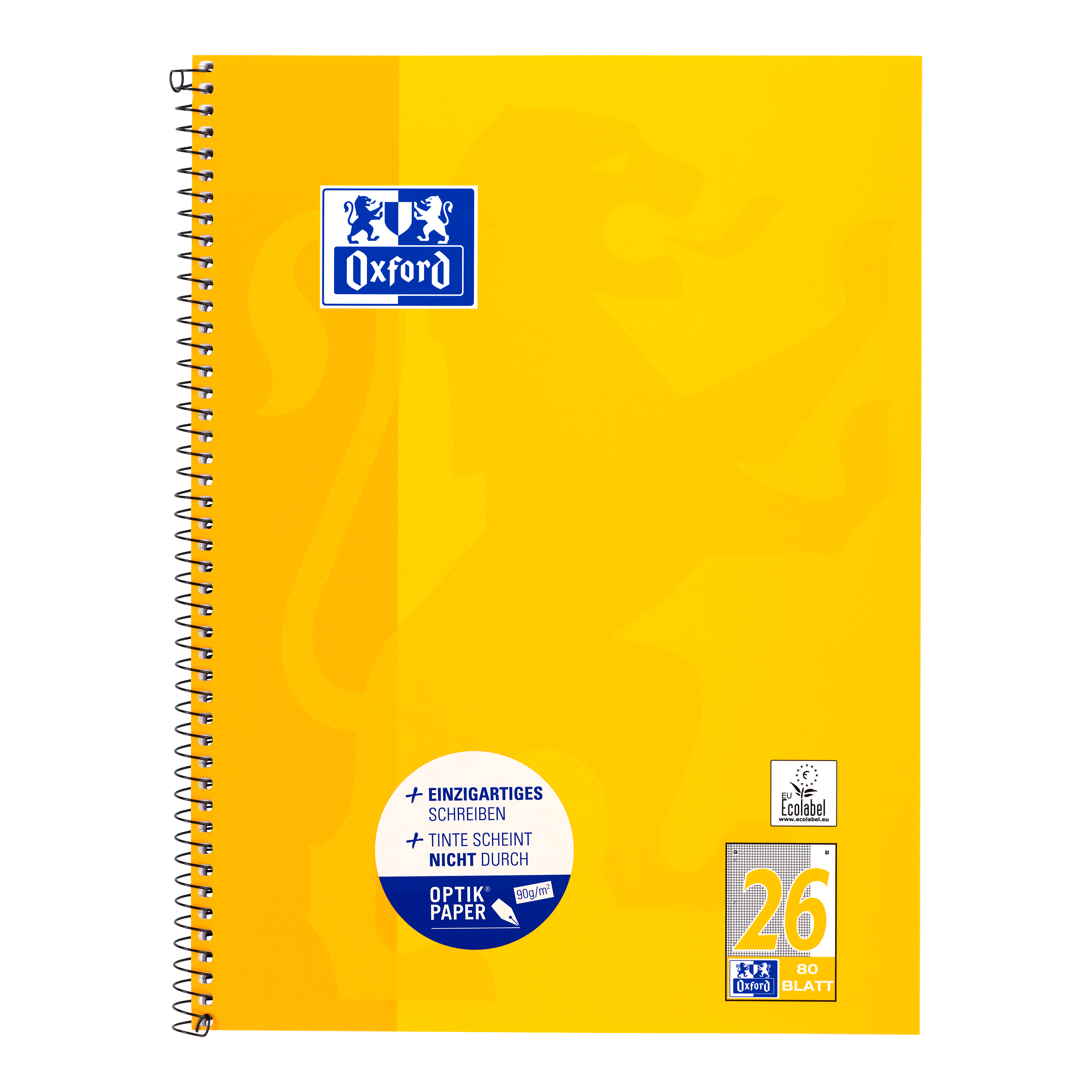 Oxford - Collegeblock A4+ - Lineatur 26 - 80 Blatt*