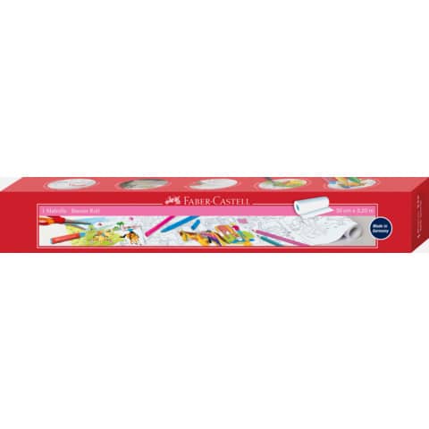 FABER-CASTELL - Malrolle Ponyhof - 30 cm x 3,2 m