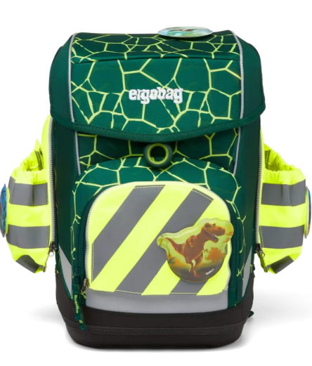 ergobag - Zip Set mit Seitentaschen und Reflektoren - Gelb 