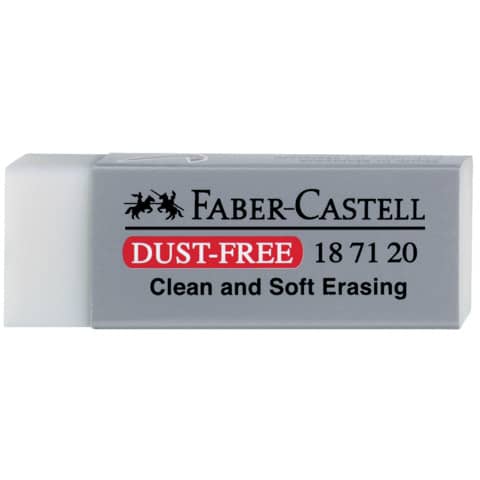 Faber-Castell - Radierer DUST-FREE, aus Kunststoff