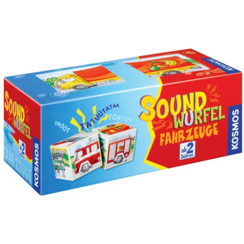 Kosmos - Soundwürfel Fahrzeuge - Der Würfel mit den Geräuschen!