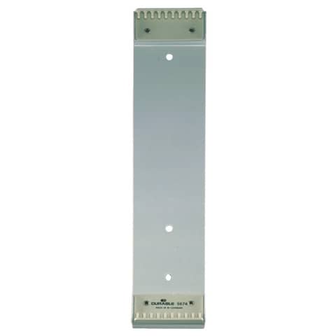 Durable - Sichttafelsystem FUNCTION WALL Module - grau, für 10 Tafeln A4, 73 x 322 mm