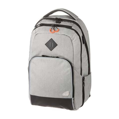 walker - Schulrucksack Wizzard College - light grey melange