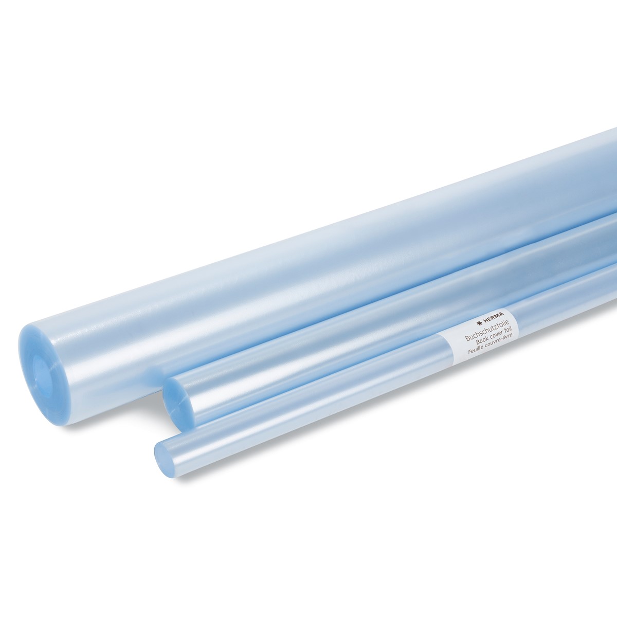 Herma - Buchfolie 2 m x 40 cm, transparent, nicht klebend auf Rolle