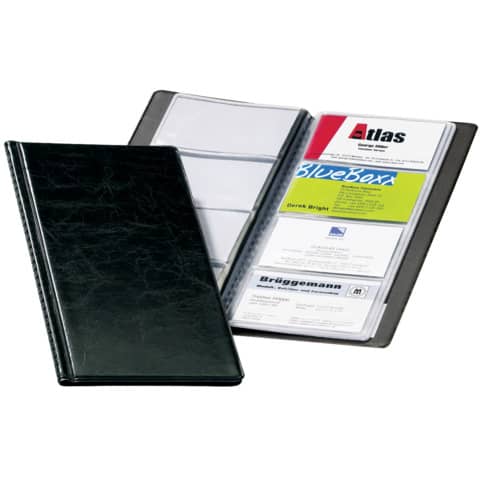 Durable - Visitenkartenbuch VISIFIX® 96, 115 x 253 mm, schwarz