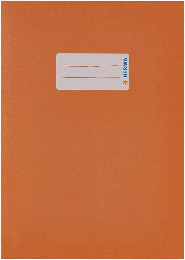 Herma -  Hefthülle - A5 - Papier - Orange 