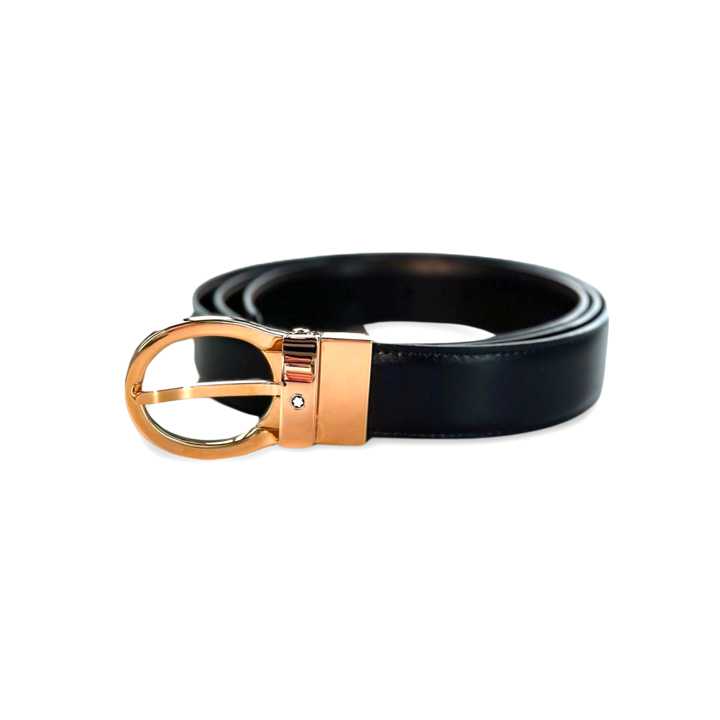 SONDERPREIS: Montblanc® Gürtel aus wendbarem Leder schwarz/braun*
